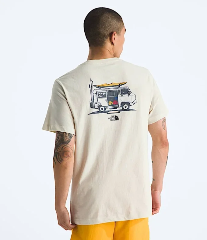 Evolution Van Life kortärmad T-shirt för herr – Grafik Evolution Van Life kortärmad T-shirt för herr – Grafik