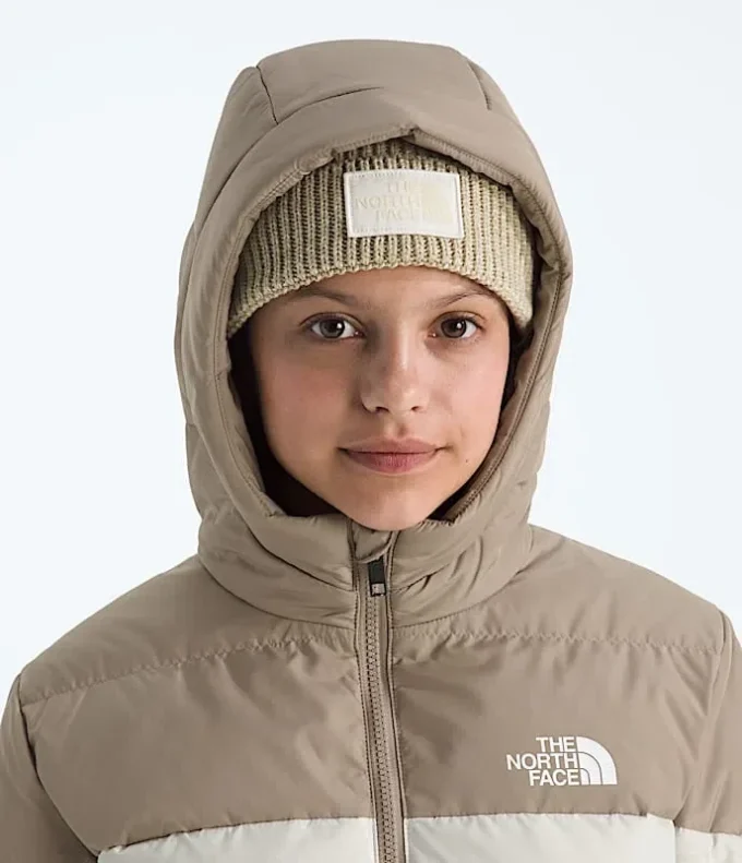 Frost Fall-jacka med huva för pojkar och flickor Frost Fall-jacka med huva för pojkar och flickor
