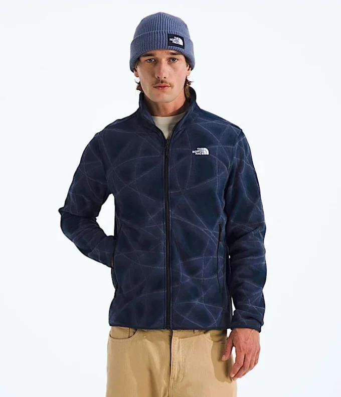 Glacier Fleece Jacket för herr – Tryck