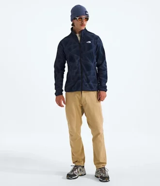 Glacier Fleece Jacket för herr – Tryck