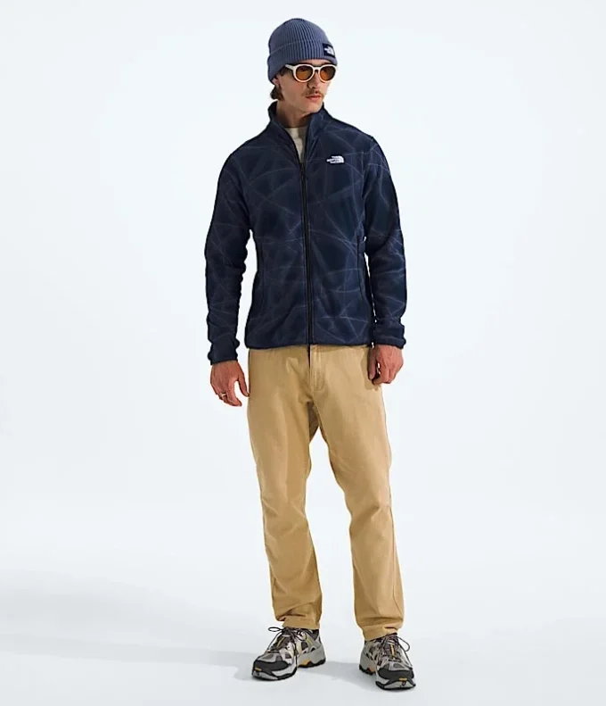 Glacier Fleece Jacket för herr – Tryck