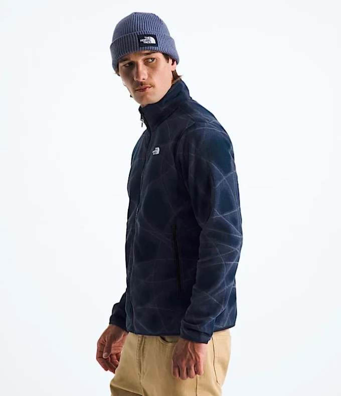 Glacier Fleece Jacket för herr – Tryck