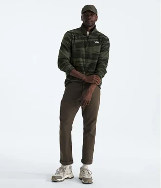 Glacier Fleece ½-Zip för herr – Tryck