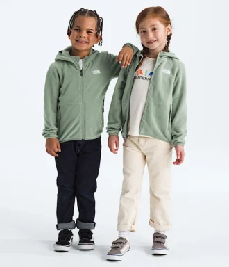 Glacier-hoodie med hel dragkedja för barn