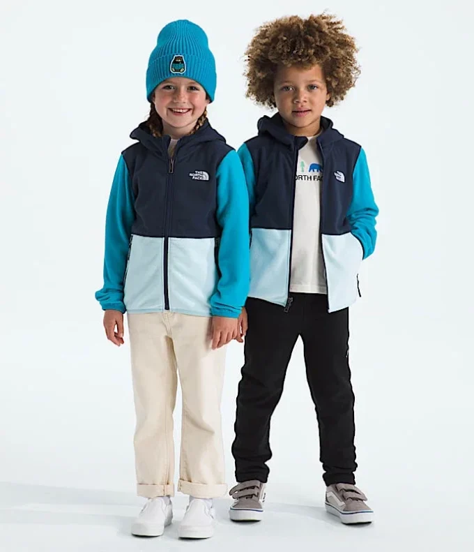 Glacier-hoodie med hel dragkedja för barn Glacier-hoodie med hel dragkedja för barn