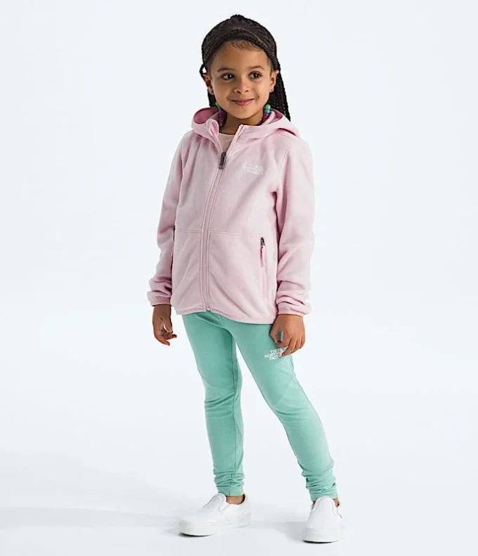 Glacier-hoodie med hel dragkedja för barn