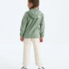 Glacier-hoodie med hel dragkedja för barn
