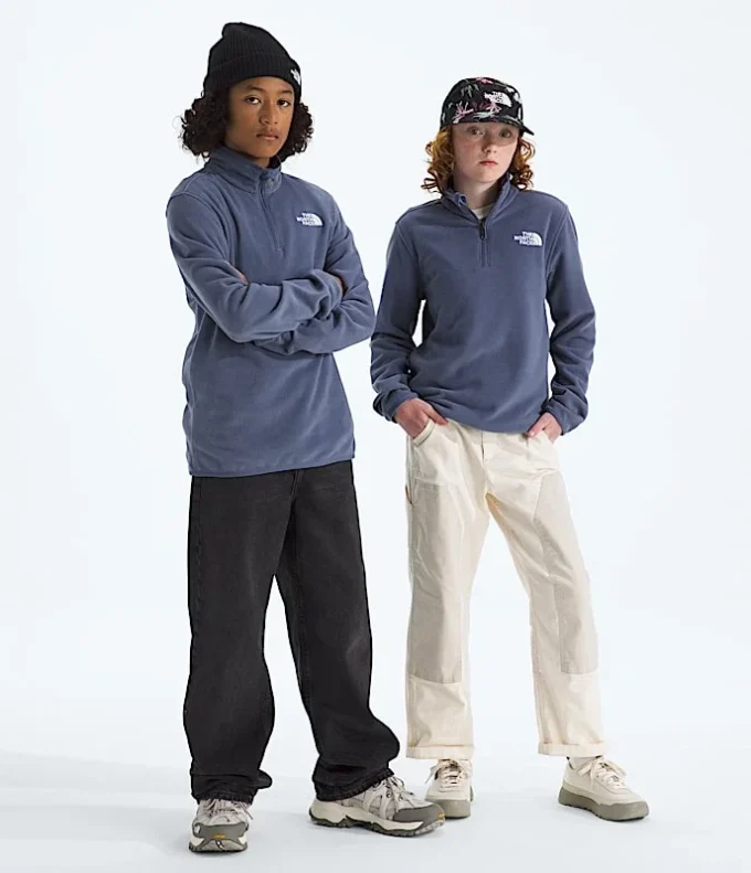 Glacier ?-Zip Pullover för pojkar och flickor Glacier ?-Zip Pullover för pojkar och flickor