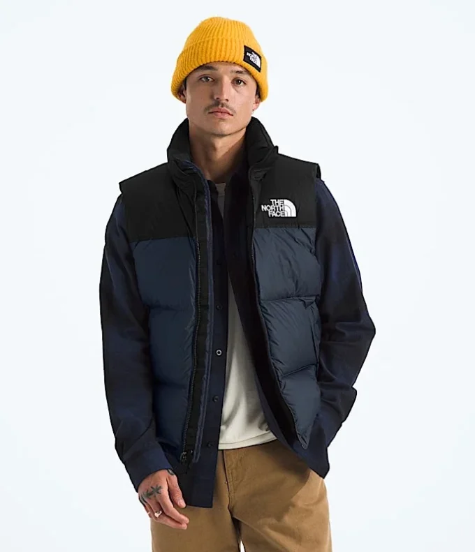 Herr 1996 Retro Nuptse Vest Herr 1996 Retro Nuptse Vest