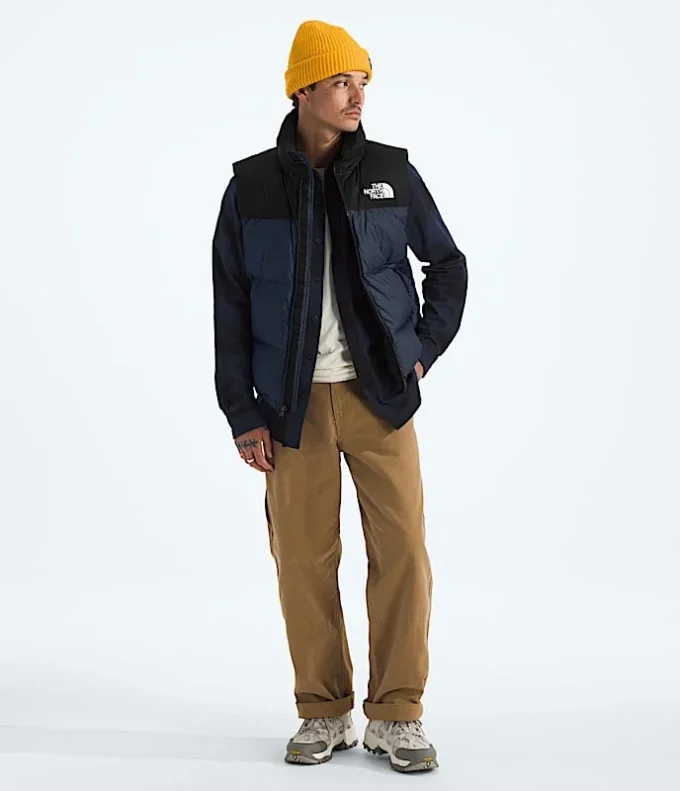 Herr 1996 Retro Nuptse Vest Herr 1996 Retro Nuptse Vest