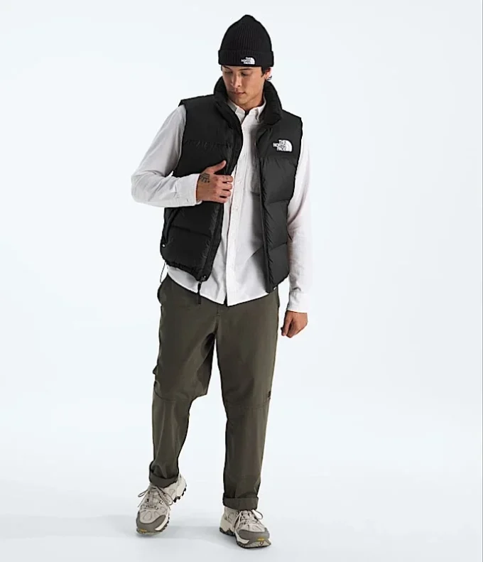 Herr 1996 Retro Nuptse Vest Herr 1996 Retro Nuptse Vest