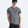 Herr-T-shirt med korta ärmar och enkel kupol Herr-T-shirt med korta ärmar och enkel kupol