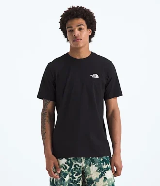 Herr-T-shirt med korta ärmar och enkel kupol Herr-T-shirt med korta ärmar och enkel kupol