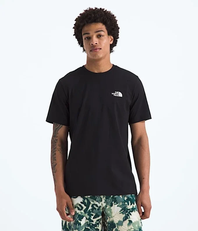 Herr-T-shirt med korta ärmar och enkel kupol Herr-T-shirt med korta ärmar och enkel kupol