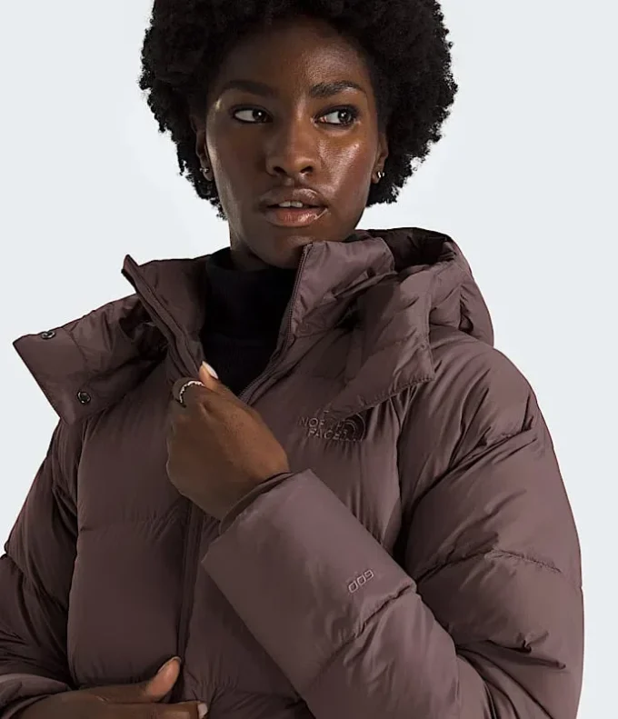 Hydrenalite™ City lång dunparkas med huva för damer Hydrenalite™ City lång dunparkas med huva för damer