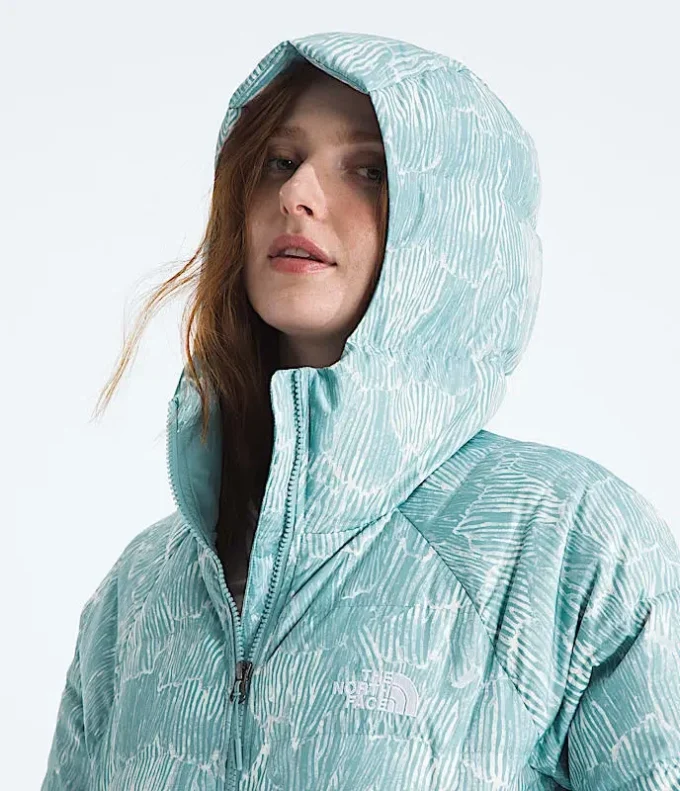 Hydrenalite™ Down Hoodie för damer – Tryck Hydrenalite™ Down Hoodie för damer – Tryck