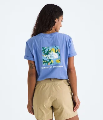Kortärmad Core Flower Power Box NSE-T-shirt för dam