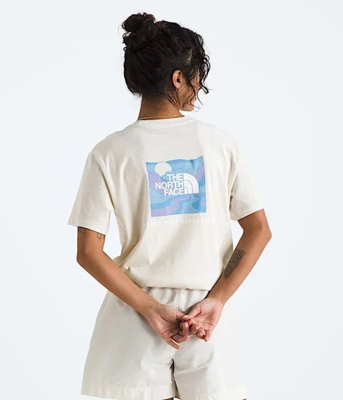Kortärmad Core Outdoor Valley Box NSE-T-shirt för damer Kortärmad Core Outdoor Valley Box NSE-T-shirt för damer