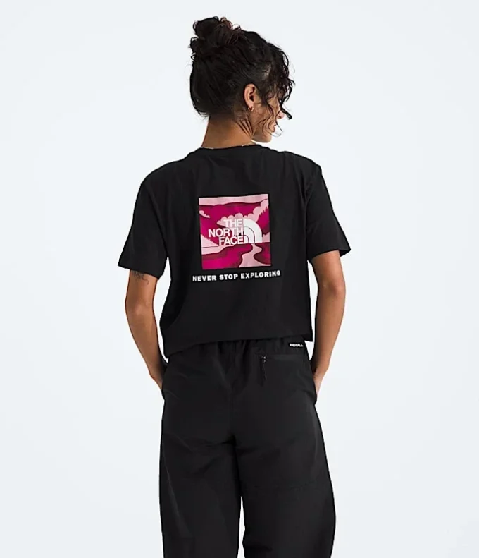Kortärmad Core Outdoor Valley Box NSE-T-shirt för damer Kortärmad Core Outdoor Valley Box NSE-T-shirt för damer