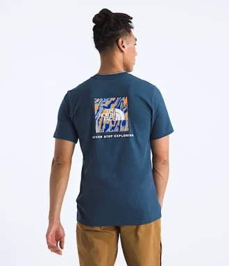 Kortärmad Core Wavy Lines Box NSE-T-shirt för herr Kortärmad Core Wavy Lines Box NSE-T-shirt för herr