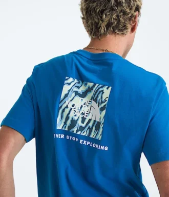 Kortärmad Core Wavy Lines Box NSE-T-shirt för herr Kortärmad Core Wavy Lines Box NSE-T-shirt för herr