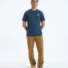 Kortärmad Core Wavy Lines Box NSE-T-shirt för herr Kortärmad Core Wavy Lines Box NSE-T-shirt för herr