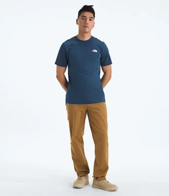 Kortärmad Core Wavy Lines Box NSE-T-shirt för herr Kortärmad Core Wavy Lines Box NSE-T-shirt för herr