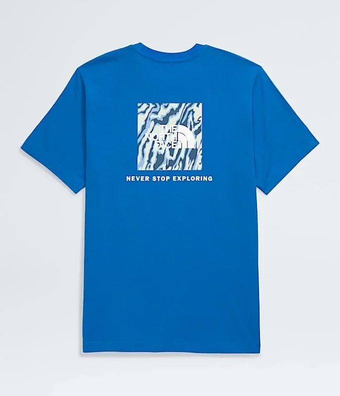 Kortärmad Core Wavy Lines Box NSE-T-shirt för herr Kortärmad Core Wavy Lines Box NSE-T-shirt för herr