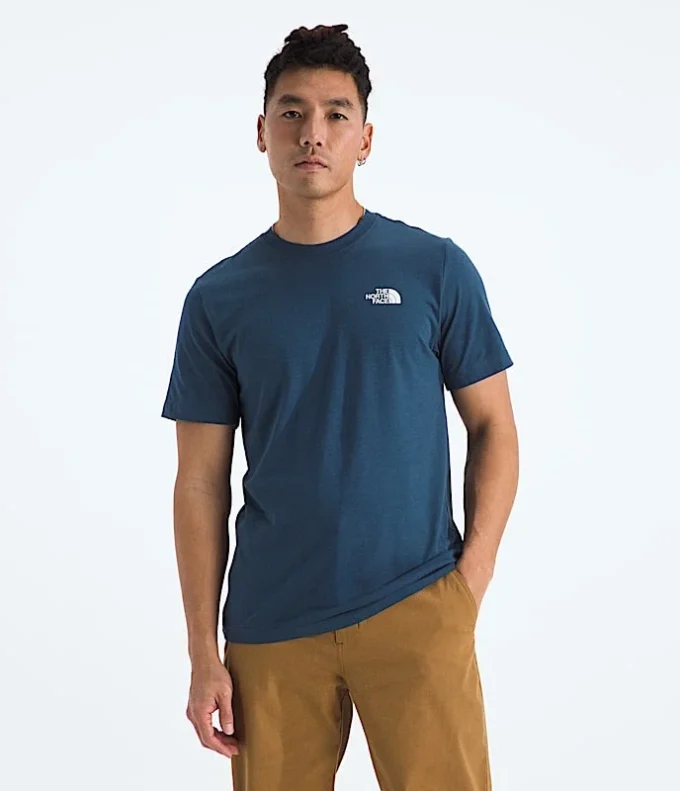Kortärmad Core Wavy Lines Box NSE-T-shirt för herr Kortärmad Core Wavy Lines Box NSE-T-shirt för herr