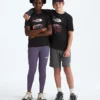Kortärmad T-shirt för pojkar och flickor med landskapsmotiv Kortärmad T-shirt för pojkar och flickor med landskapsmotiv