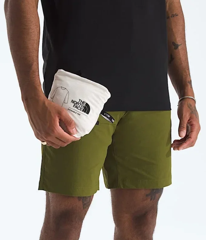 LIGHTRANGE™ packbar kortärmad T-shirt för herr