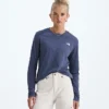 Långärmad Simple Dome Tee för damer Långärmad Simple Dome Tee för damer