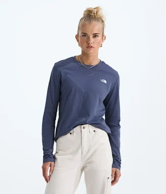 Långärmad Simple Dome Tee för damer