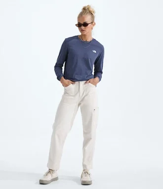 Långärmad Simple Dome Tee för damer