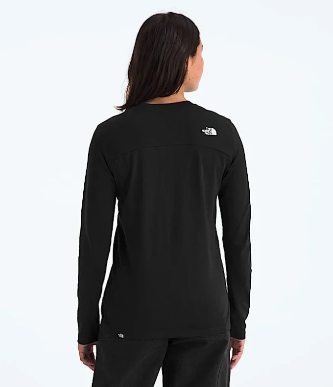Långärmad Simple Dome Tee för damer Långärmad Simple Dome Tee för damer