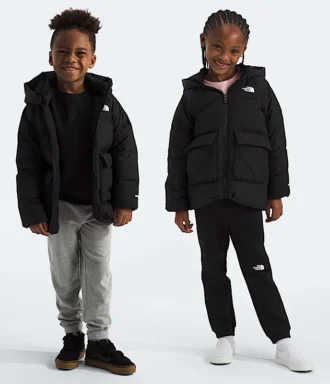 North Down Fleece-Lined Parka för barn