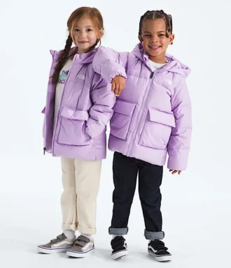 North Down Fleece-Lined Parka för barn