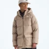 North Down fleecefodrad kort parkas för pojkar och flickor