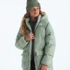 North Down fleecefodrad kort parkas för pojkar och flickor