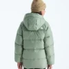North Down fleecefodrad kort parkas för pojkar och flickor