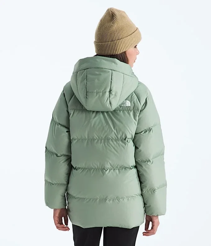 North Down fleecefodrad kort parkas för pojkar och flickor