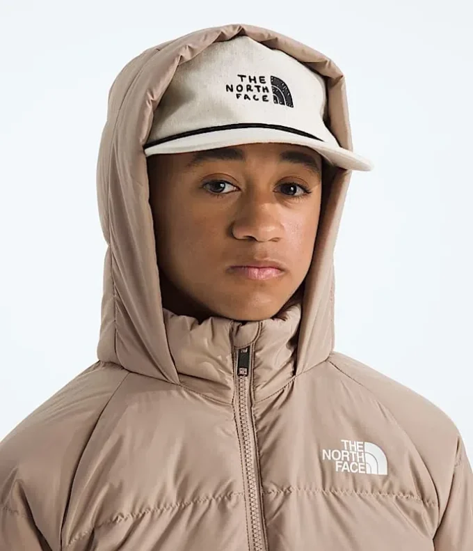 North Down fleecefodrad kort parkas för pojkar och flickor