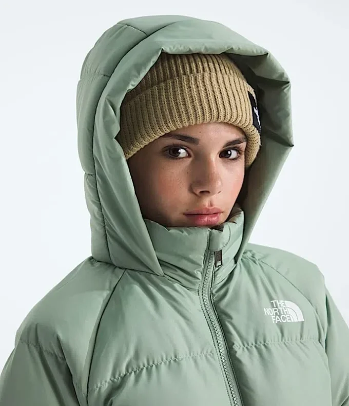 North Down fleecefodrad kort parkas för pojkar och flickor