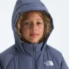 North Down fleecefodrad kort parkas för pojkar och flickor