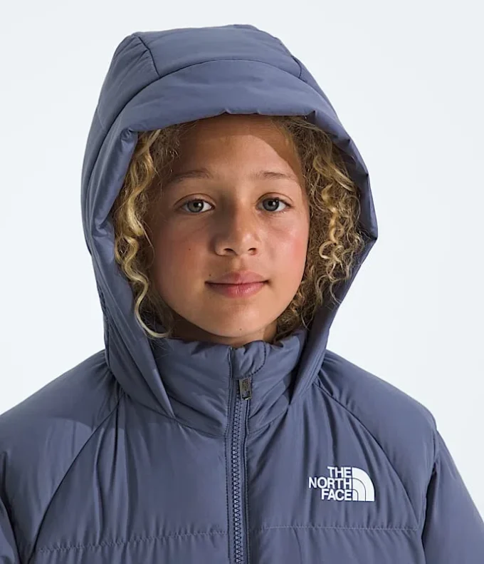 North Down fleecefodrad kort parkas för pojkar och flickor