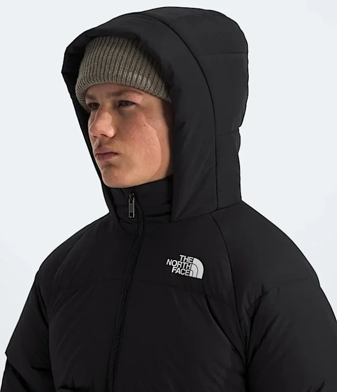 North Down fleecefodrad kort parkas för pojkar och flickor