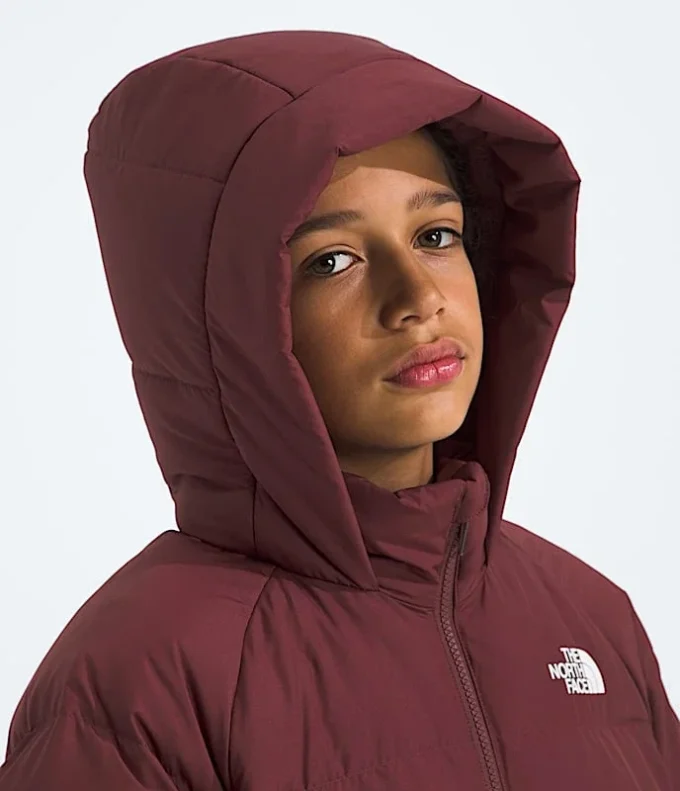 North Down fleecefodrad kort parkas för pojkar och flickor
