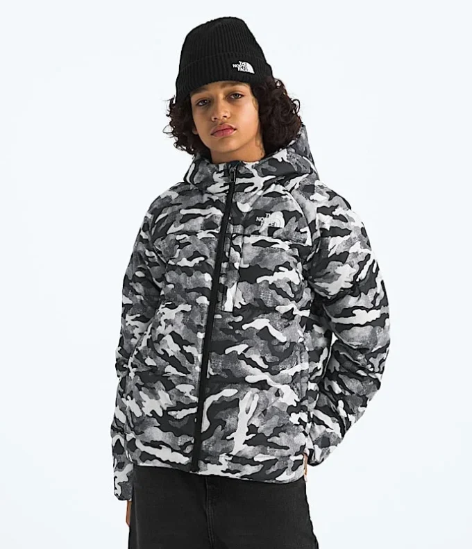 North Down Hooded Jacket för pojkar – Tryck North Down Hooded Jacket för pojkar – Tryck