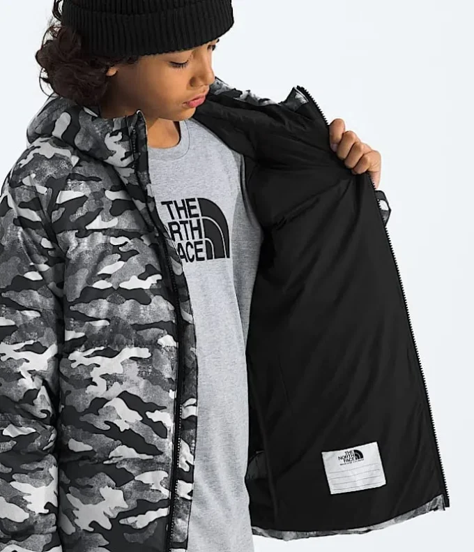 North Down Hooded Jacket för pojkar – Tryck North Down Hooded Jacket för pojkar – Tryck