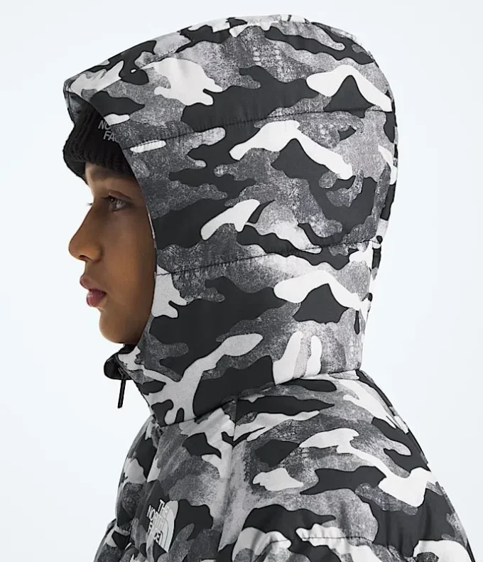 North Down Hooded Jacket för pojkar – Tryck North Down Hooded Jacket för pojkar – Tryck